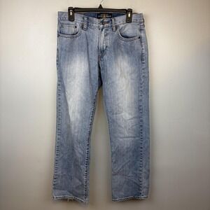 Lucky Brand Jeans Mens 31x30 Light Wash Blue 361 Vintage Straight Leg Denim